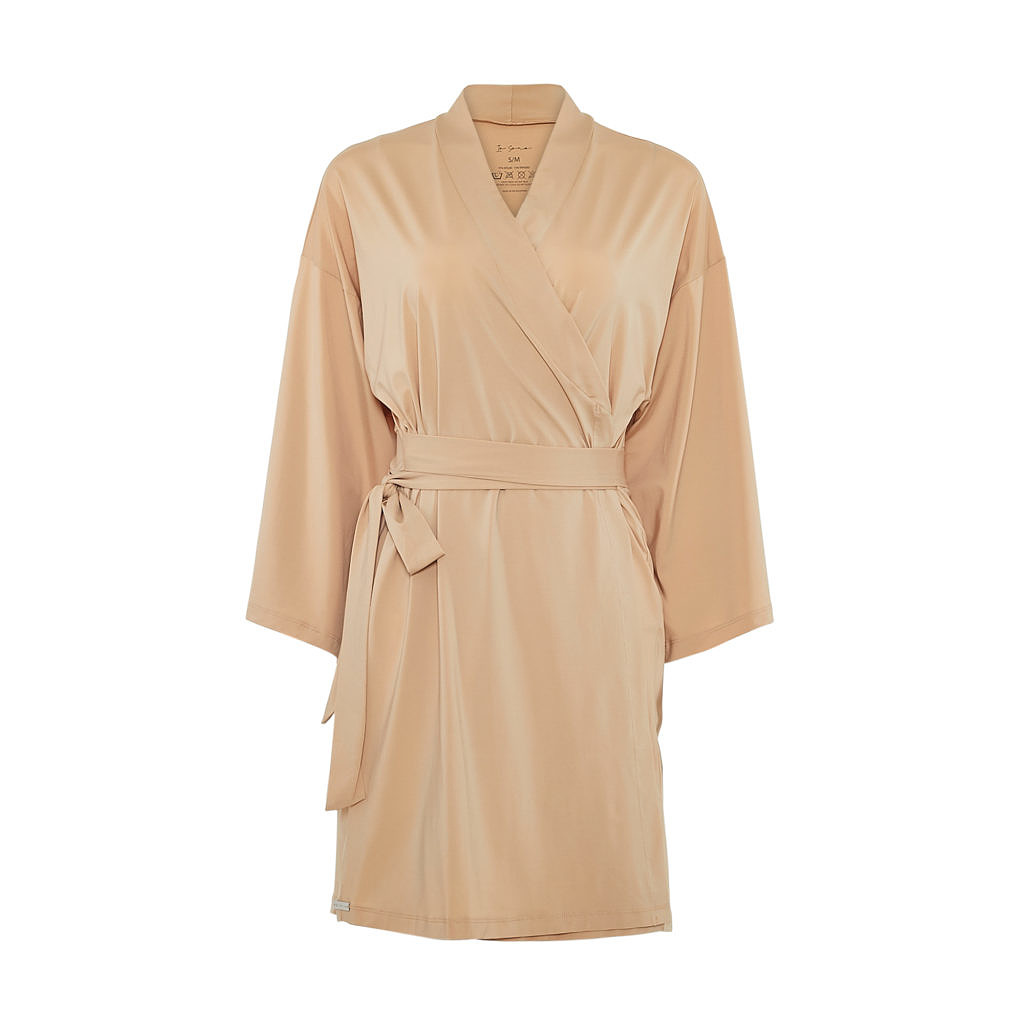 Phoebe Silky Robe Nude Io Sono